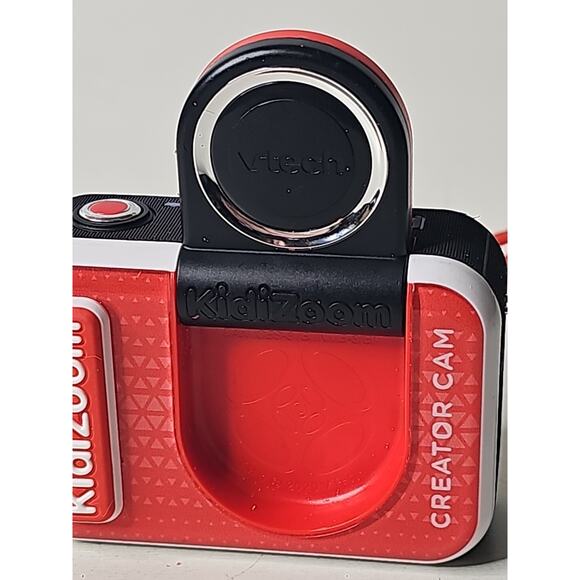 VTech KidiZoom Creator Cam HD Video Kids Red Digital Camera NO CHARGER CABLE - Picture 5 of 16